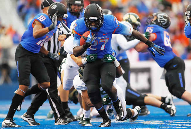 Jay Ajayi averaged 6.7 yards per carry as a backup in 2012 and should star as the featured back in '13.